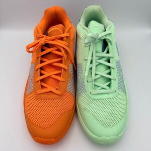 Nike Ja 1 Mismatched Color Orange Green Basketball Shoes Mens Size 18 FQ4796 800